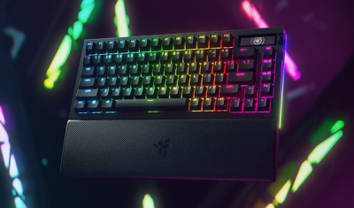 蛛皇降临！RAZER发布黑寡妇蜘蛛旗舰支持三模、热插拔